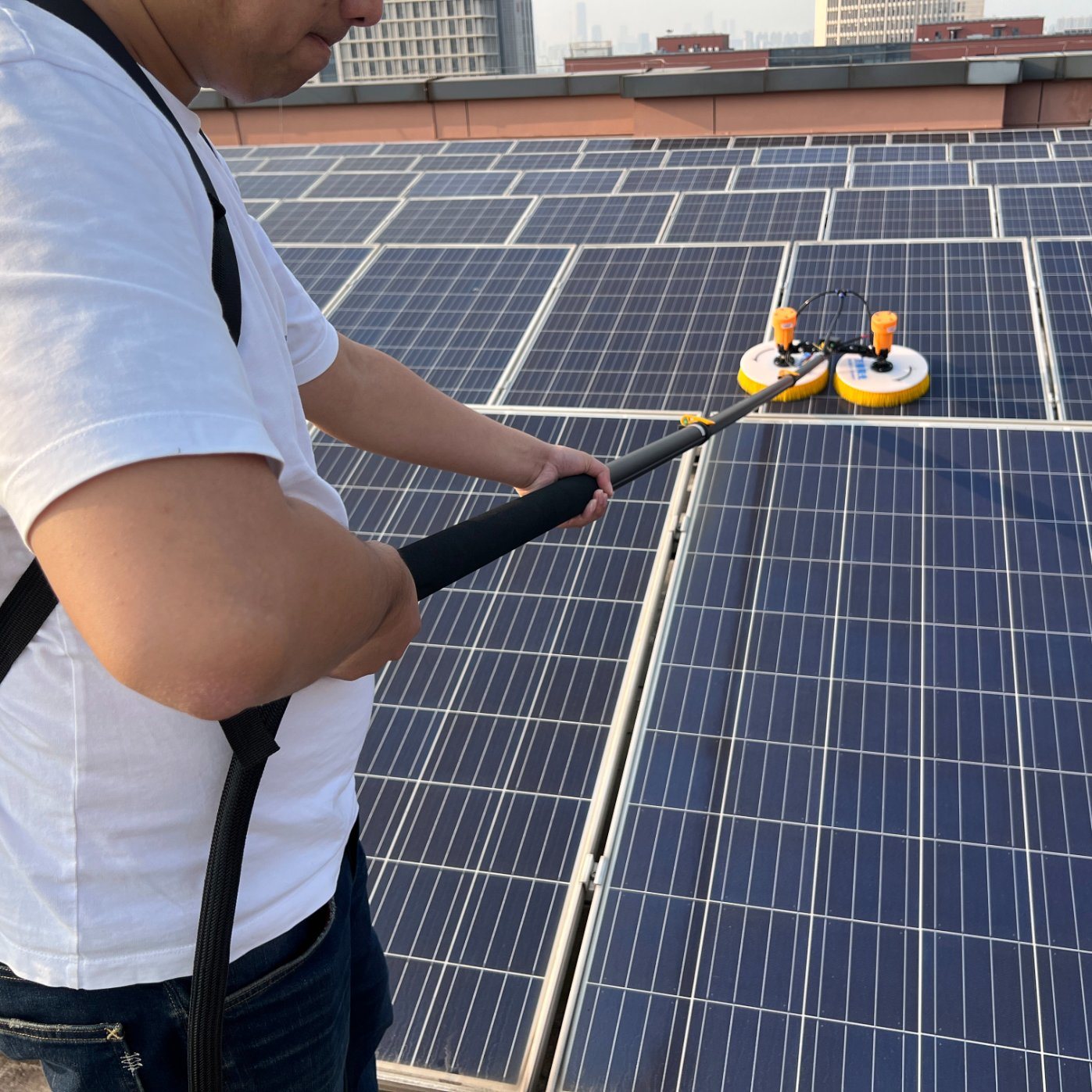 Solar Panel Cleaning in Virginia | Triton's Pressure Washing